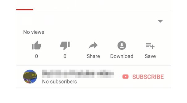 My YouTube Video Has no views